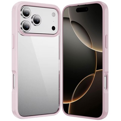 For Apple iPhone 11 (XI6.1) Classy Slick Chromed Around Hybrid Case Cover - White