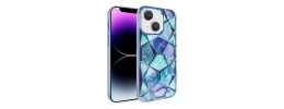For Apple iPhone 11 (XI6.1) Jewel Full Diamond Bling Case Cover - Blue