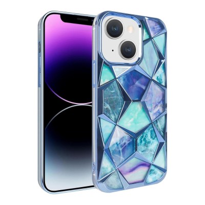 For Apple iPhone 11 (XI6.1) Jewel Full Diamond Bling Case Cover - Blue
