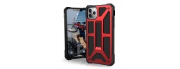 For Apple iPhone 11 (XI6.1) PEAK 3in1 Toughest Hybrid with Stand Cover Case - Black/Red