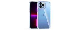 For Apple iPhone 11 (XI6.1) PURE CRYSTAL Transparent Thick 2.0mm ShockProof Chromed Buttons Case Cover - Clear