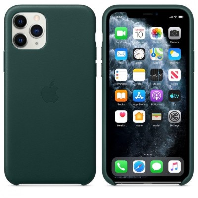 For Apple iPhone 11 (XI6.1) Set Premium Color Tough Premium Hybrid Case Cover - Midnight Green