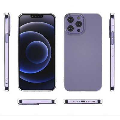 For Apple iPhone 11 (XI6.1) Simple Basic Minimalistic Transparent Clear Thick TPU Case Cover - Clear