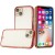 For Apple iPhone 12 6.7 inch Aluminium Alloy Transparent PC TPU Slick Hybrid - Gold