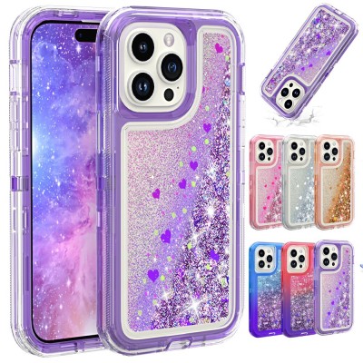 For Apple iPhone 12 Pro Max 6.7 Bling Animal Design Glitter Hybrid Case Case - Blue Zebra