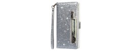 For Apple iPhone 12 Pro Max 6.7 Diamond Bling Design Wallet With Lanyard Cover Case - Dreams Come True