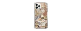 For Apple iPhone 12 Pro Max 6.7 SPLENDID Glitter BOW Design TPU Case Cover - Brown