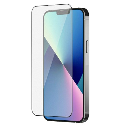 For Apple iPhone 14 11D Full Glue High Grade Alumina Curved Screen Tempered Glass with Physical Reinforcement Technology