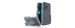 For Apple iPhone 14 6.1" CARD Holster with Kickstand Clip Hybrid Case Cover - Dark Blue