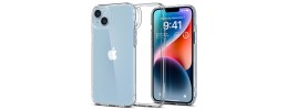 For Apple iPhone 14 6.1" Clear Transparent Hybrid Case Cover - Clear PC + Clear TPU