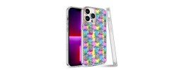 For Apple iPhone 14 6.1"Creative Design Hybrid Cover Case - J