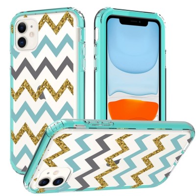 For Apple iPhone 14 6.1" Essence Beautiful Design Hybrid Shockproof Case Cover - A