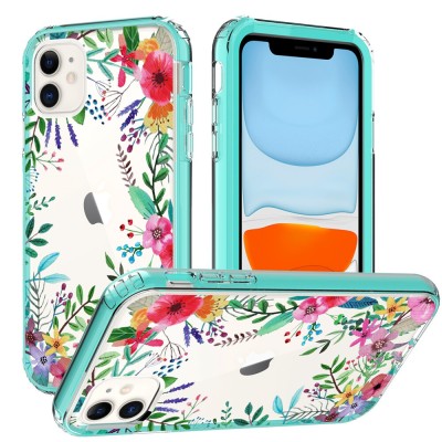 For Apple iPhone 14 6.1" Essence Beautiful Design Hybrid Shockproof Case Cover - E
