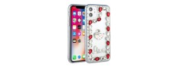 For Apple iPhone 14 6.1" Full Diamond with Ornaments Hard TPU Case Cover - Pink Love Bird