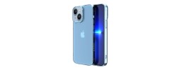 For Apple iPhone 14 6.1" Fusion Transparent Clear Hybrid Case Cover - Blue