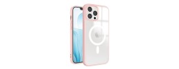 For Apple iPhone 14 6.1" Fusion Transparent Clear Hybrid Case Cover - Pink/Blue