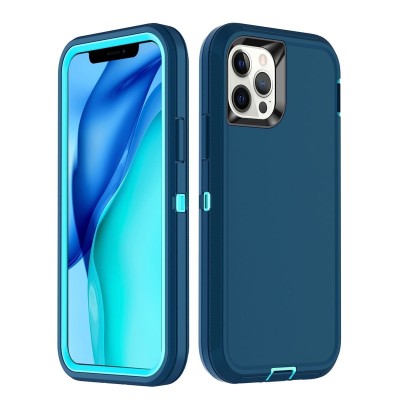 For Apple iPhone 14 6.1" ROCK Solid Tough Shockproof Ultimate Hybrid Case Cover - Color Combination D