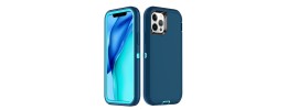 For Apple iPhone 14 6.1" ROCK Solid Tough Shockproof Ultimate Hybrid Case Cover - Color Combination H