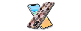 For Apple iPhone 14 6.1" Slick 3in1 Premium IMD Electroplated Hybrid Design Case Cover - A