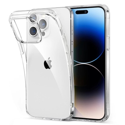 For Apple iPhone 14 6.1" SpaceX Ultra Transparent Tone Case Cover - Clear