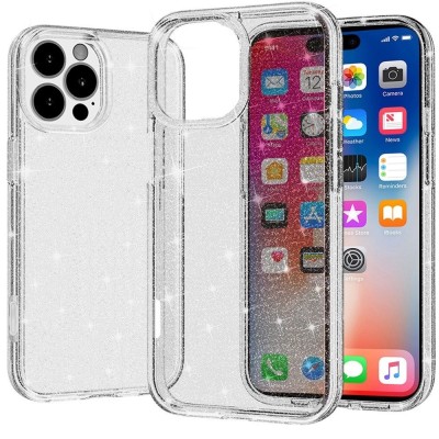For Apple iPhone 14 6.1" Sturdy Ultra Thick 3mm Transparent Hybrid Case Cover - Clear