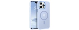 For Apple iPhone 14 PRO 6.1" Acrylic Tough 2.5mm Transparent ShockProof Hybrid Case Cover - Blue