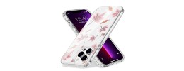 For Apple iPhone 14 PRO 6.1" Beautiful Laser Clear Glitter Design Hybrid Case Cover - A