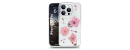 For Apple iPhone 14 PRO 6.1" Bliss Floral Solid Design Hybrid Cover Case - Floral I