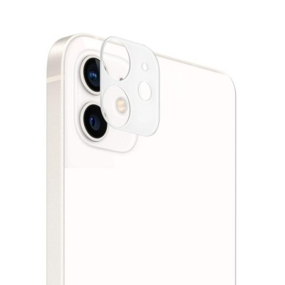 For Apple iPhone 14 PRO 6.1" Camera Lens Colored Edge Tempered(2.5D) - White
