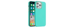 For Apple iPhone 14 PRO 6.1" Classy Slick Chromed Around Hybrid Case Cover - Teal