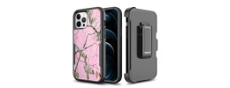 For Apple iPhone 14 PRO 6.1" Commando Holster Kickstand Hybrid Tough Case Cover - Camo Branch
