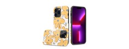 For Apple iPhone 14 PRO 6.1" Delight IMD Design Thick Hybrid Case Cover - A