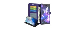 For Apple iPhone 14 PRO 6.1" ELEGANT Wallet Case ID Money Holder Case Cover - Lavender