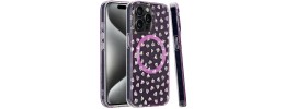 For Apple iPhone 14 PRO 6.1" Exotic ShockProof Design Hybrid Case Cover - Exotic Floral