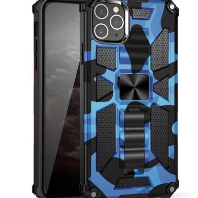 For Apple iPhone 14 PRO 6.1" Machine Design Magnetic Kickstand Case Cover - Camo Army