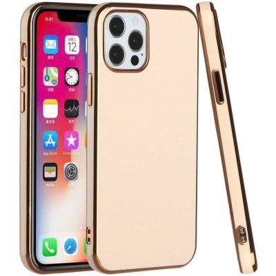 For Apple iPhone 14 PRO 6.1" Slick 3in1 Premium IMD Electroplated Hybrid Design Case Cover - E