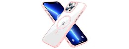 For Apple iPhone 14 PRO 6.1" Thick Diamond Design Edged Colorful Buttons Hybrid Case Cover - Clear/Black