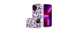 For Apple iPhone 14 PRO 6.1" Tough Anti-Slip Hybrid Case Cover - Butterfly