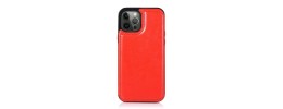 For Apple iPhone 14 PRO 6.1" Wallet ID Card Holder Case Cover - Red