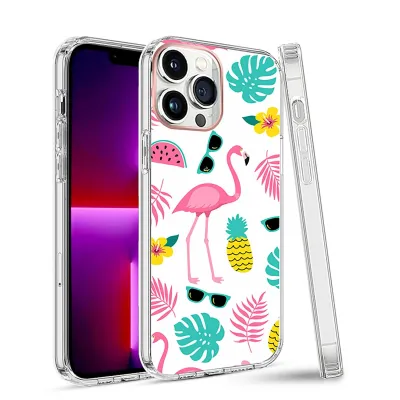 For Apple iPhone 14 PRO 6.1" Creative Design Hybrid Cover Case - R