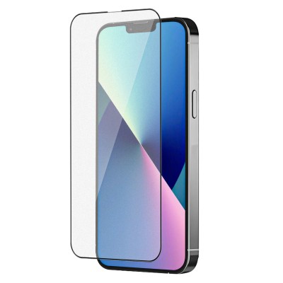 For Apple iPhone 14 PRO MAX 6.7" 11D Full Glue High Grade Alumina Curved Screen Tempered Glass with Physical Reinforcement Technology