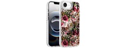For Apple iPhone 14 PRO MAX 6.7" Attractive Design Shockproof Hybrid Case Cover - F