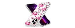 For Apple iPhone 14 PRO MAX 6.7" Attractive Design Shockproof Hybrid Case Cover - L