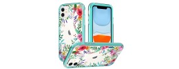 For Apple iPhone 14 PRO MAX 6.7" Essence Beautiful Design Hybrid Shockproof Case Cover - C