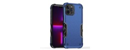 For Apple iPhone 14 PRO MAX 6.7" Exquisite Tough Shockproof Hybrid Case Cover - Blue