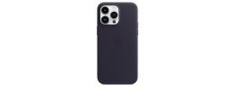 For Apple iPhone 14 PRO MAX 6.7" Plain Premium Leather With Ring Stand Square Passion Heart Case Cover - Black