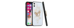 For Apple iPhone 8 Plus/7 Plus/6 Plus/6s Plus Decorative Glitter with Diamond All Around Hybrid - A Style