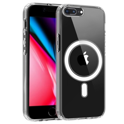 For Apple iPhone 8 Plus/7 Plus Attractive Design Shockproof Hybrid Case Cover - C