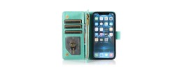 For Apple iPhone 8 Plus/7 Plus ELEGANT Wallet Case ID Money Holder Case Cover - Teal