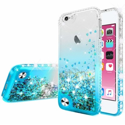 For Apple iPhone 8 Plus/7 Plus Jewel Full Diamond Bling Case Cover - Blue